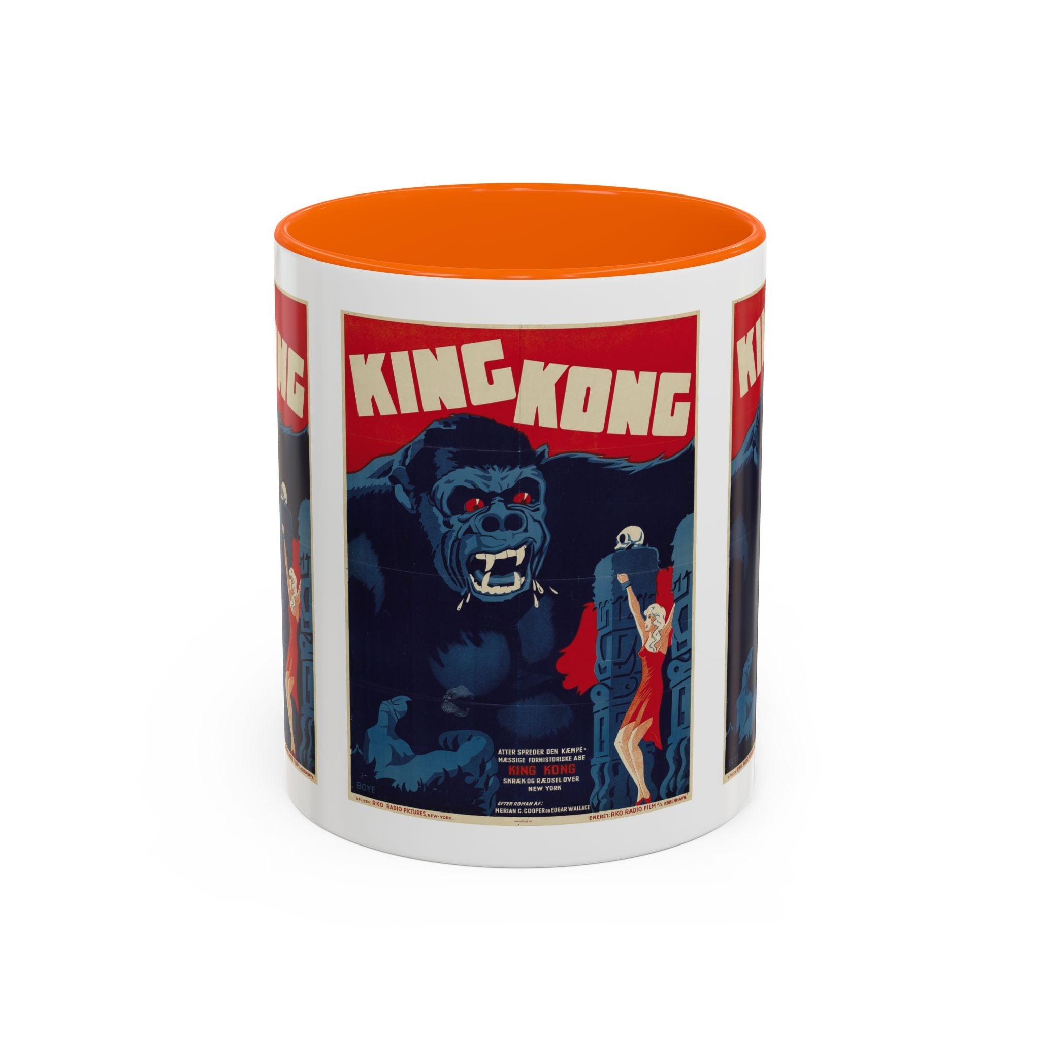 Cult Classic Movie Poster Art Accent Coffee Mug (11, 15oz) - King Kong 1933 - POPvault