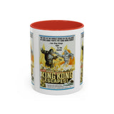 Cult Classic Movie Poster Art Accent Coffee Mug (11, 15oz) - King Kong Escapes 1967 - POPvault