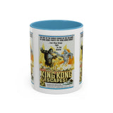 Cult Classic Movie Poster Art Accent Coffee Mug (11, 15oz) - King Kong Escapes 1967 - POPvault
