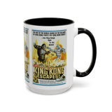 Cult Classic Movie Poster Art Accent Coffee Mug (11, 15oz) - King Kong Escapes 1967 - POPvault