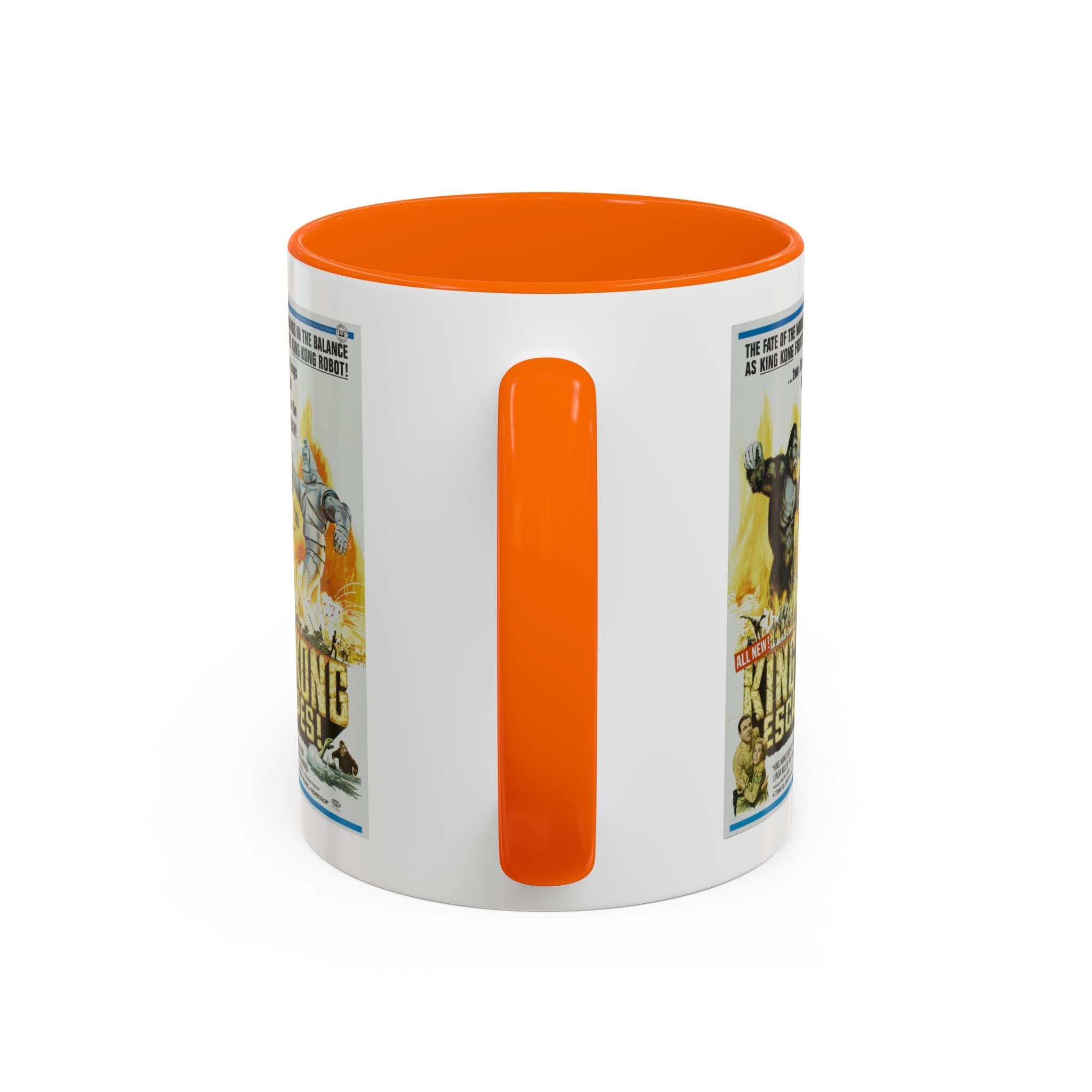 Cult Classic Movie Poster Art Accent Coffee Mug (11, 15oz) - King Kong Escapes 1967 - POPvault
