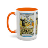 Cult Classic Movie Poster Art Accent Coffee Mug (11, 15oz) - King Kong Escapes 1967 - POPvault