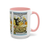 Cult Classic Movie Poster Art Accent Coffee Mug (11, 15oz) - King Kong Escapes 1967 - POPvault