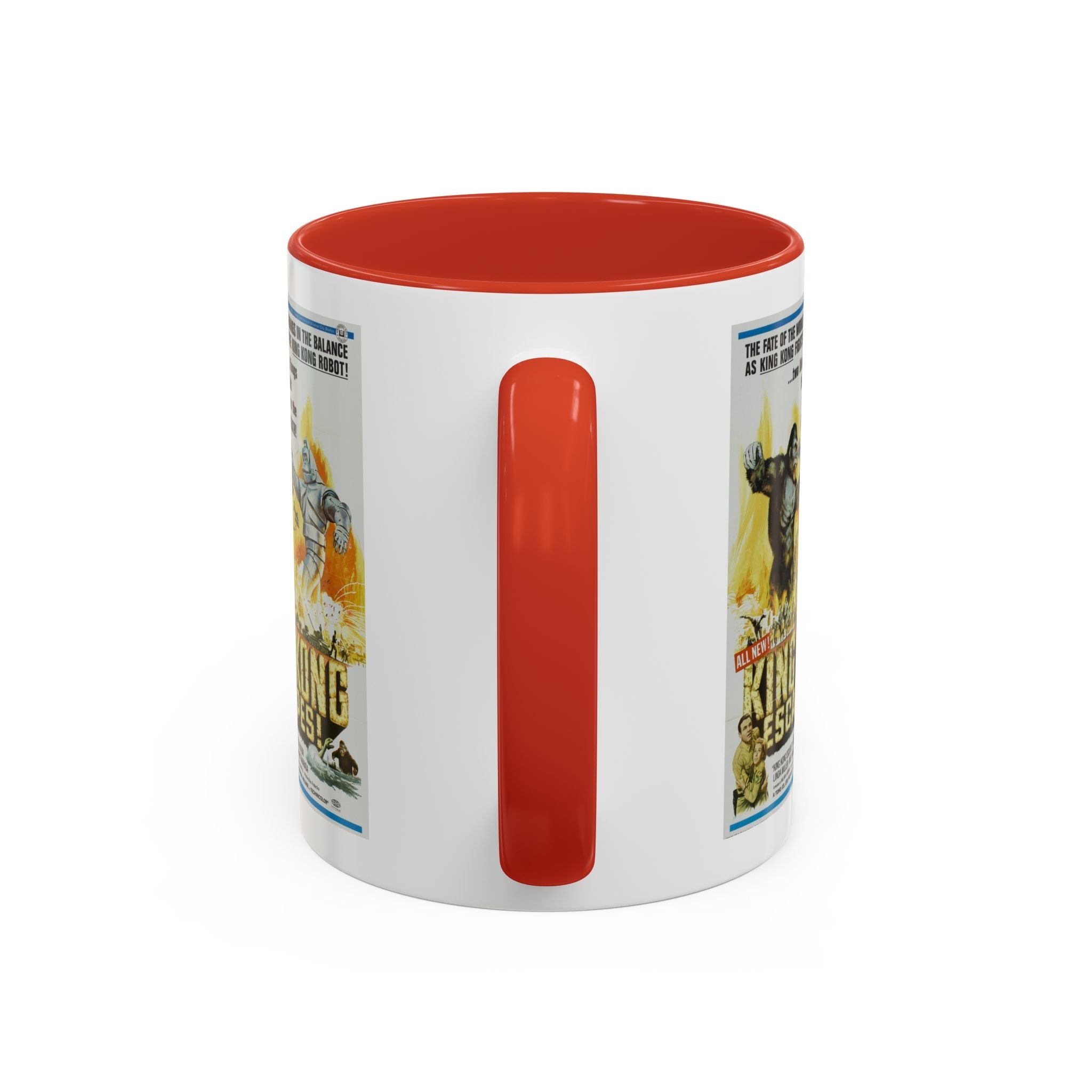 Cult Classic Movie Poster Art Accent Coffee Mug (11, 15oz) - King Kong Escapes 1967 - POPvault
