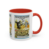 Cult Classic Movie Poster Art Accent Coffee Mug (11, 15oz) - King Kong Escapes 1967 - POPvault