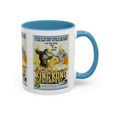 Cult Classic Movie Poster Art Accent Coffee Mug (11, 15oz) - King Kong Escapes 1967 - POPvault