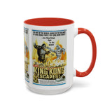 Cult Classic Movie Poster Art Accent Coffee Mug (11, 15oz) - King Kong Escapes 1967 - POPvault