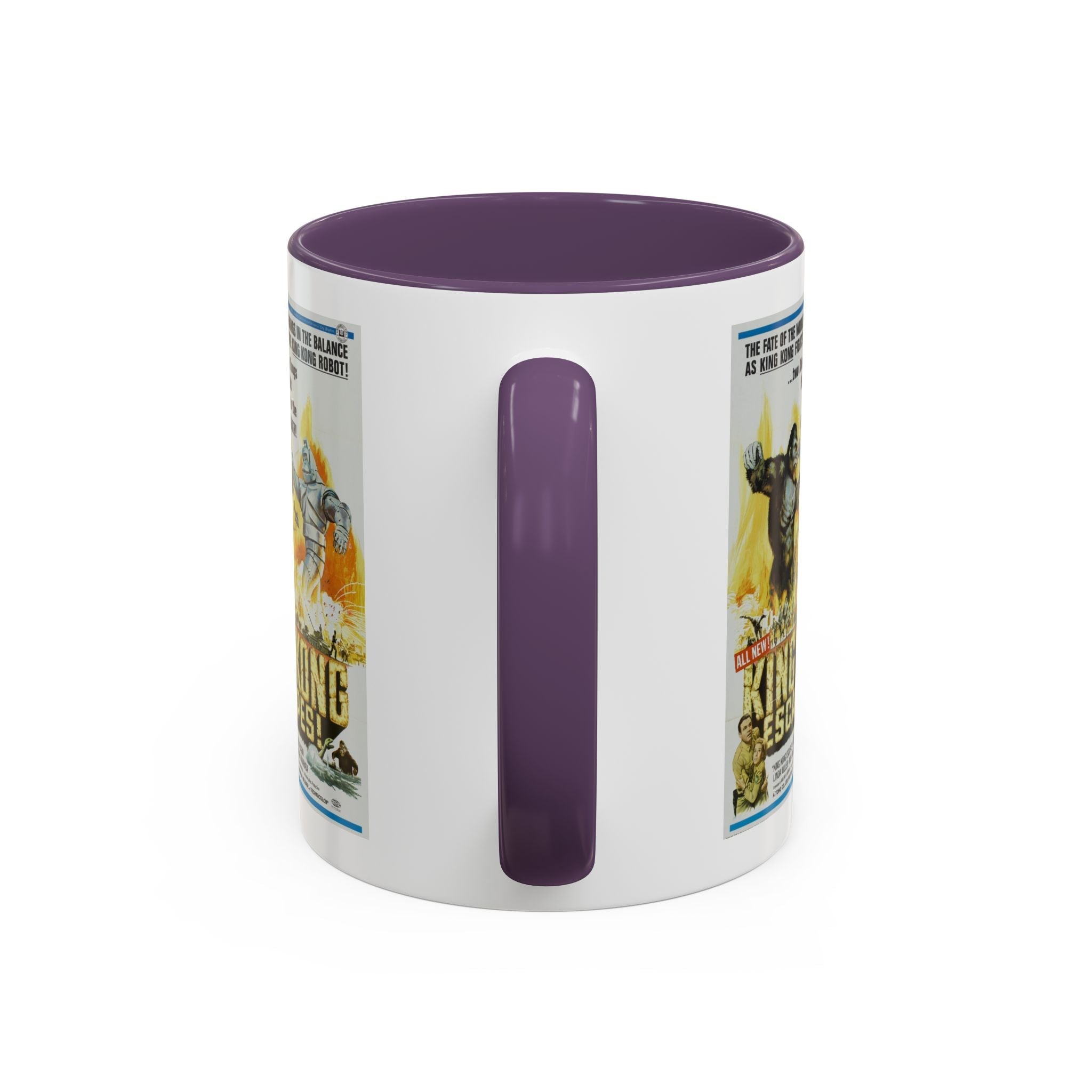 Cult Classic Movie Poster Art Accent Coffee Mug (11, 15oz) - King Kong Escapes 1967 - POPvault