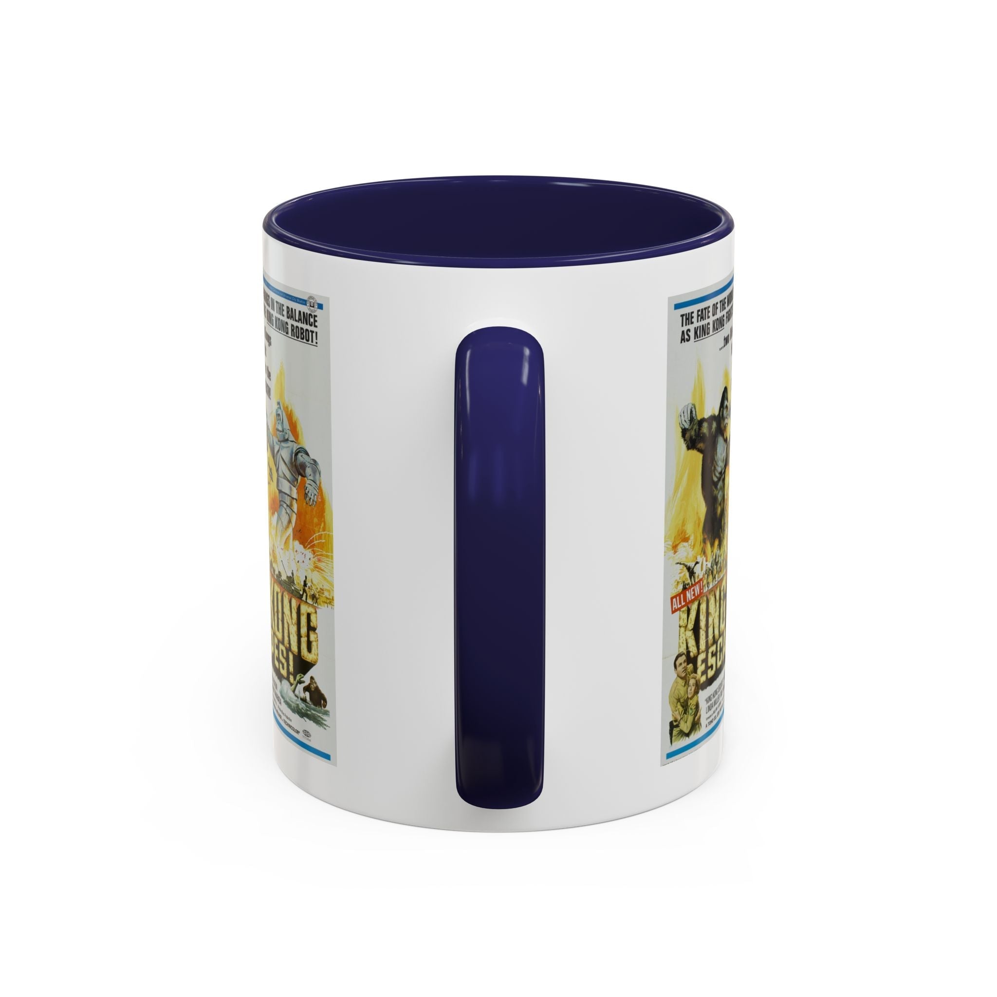 Cult Classic Movie Poster Art Accent Coffee Mug (11, 15oz) - King Kong Escapes 1967 - POPvault