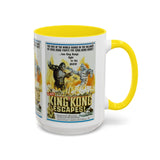 Cult Classic Movie Poster Art Accent Coffee Mug (11, 15oz) - King Kong Escapes 1967 - POPvault