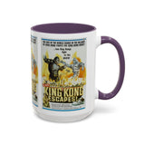 Cult Classic Movie Poster Art Accent Coffee Mug (11, 15oz) - King Kong Escapes 1967 - POPvault