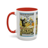 Cult Classic Movie Poster Art Accent Coffee Mug (11, 15oz) - King Kong Escapes 1967 - POPvault