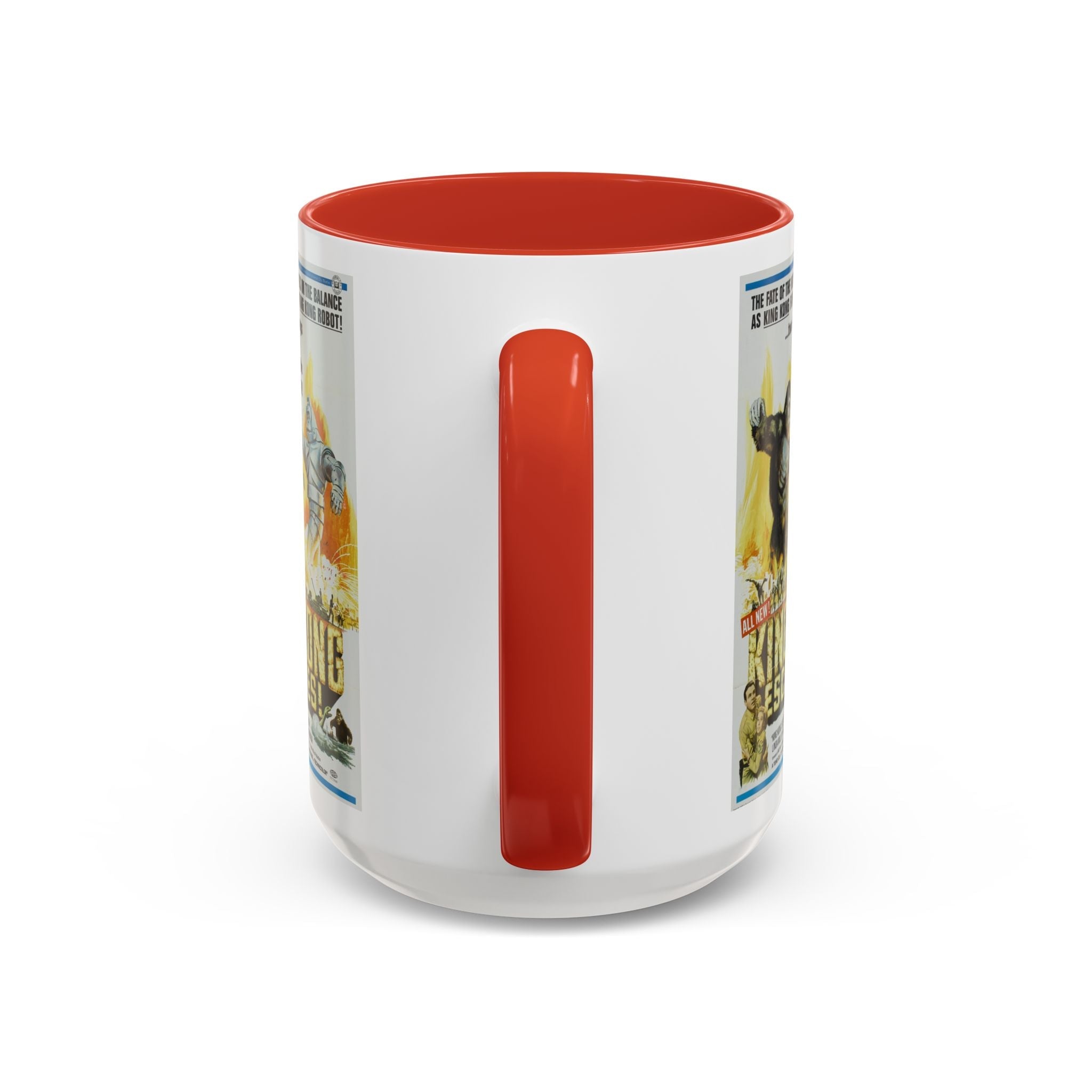 Cult Classic Movie Poster Art Accent Coffee Mug (11, 15oz) - King Kong Escapes 1967 - POPvault