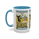 Cult Classic Movie Poster Art Accent Coffee Mug (11, 15oz) - King Kong Escapes 1967 - POPvault