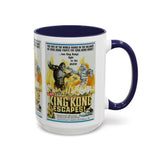 Cult Classic Movie Poster Art Accent Coffee Mug (11, 15oz) - King Kong Escapes 1967 - POPvault