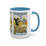 Cult Classic Movie Poster Art Accent Coffee Mug (11, 15oz) - King Kong Escapes 1967 - POPvault