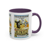 Cult Classic Movie Poster Art Accent Coffee Mug (11, 15oz) - King Kong Escapes 1967 - POPvault