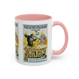 Cult Classic Movie Poster Art Accent Coffee Mug (11, 15oz) - King Kong Escapes 1967 - POPvault