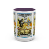 Cult Classic Movie Poster Art Accent Coffee Mug (11, 15oz) - King Kong Escapes 1967 - POPvault