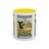 Cult Classic Movie Poster Art Accent Coffee Mug (11, 15oz) - King Kong Escapes 1967 - POPvault