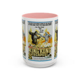 Cult Classic Movie Poster Art Accent Coffee Mug (11, 15oz) - King Kong Escapes 1967 - POPvault