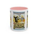 Cult Classic Movie Poster Art Accent Coffee Mug (11, 15oz) - King Kong Escapes 1967 - POPvault