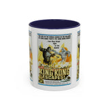 Cult Classic Movie Poster Art Accent Coffee Mug (11, 15oz) - King Kong Escapes 1967 - POPvault