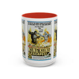 Cult Classic Movie Poster Art Accent Coffee Mug (11, 15oz) - King Kong Escapes 1967 - POPvault