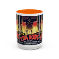 Cult Classic Movie Poster Art Accent Coffee Mug (11, 15oz) - King Kong French 1933 - Mug