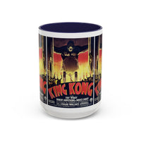 Cult Classic Movie Poster Art Accent Coffee Mug (11, 15oz) - King Kong French 1933 - Mug