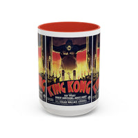 Cult Classic Movie Poster Art Accent Coffee Mug (11, 15oz) - King Kong French 1933 - Mug