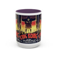 Cult Classic Movie Poster Art Accent Coffee Mug (11, 15oz) - King Kong French 1933 - Mug
