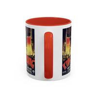 Cult Classic Movie Poster Art Accent Coffee Mug (11, 15oz) - King Kong French 1933 - Mug