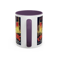 Cult Classic Movie Poster Art Accent Coffee Mug (11, 15oz) - King Kong French 1933 - Mug