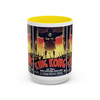 Cult Classic Movie Poster Art Accent Coffee Mug (11, 15oz) - King Kong French 1933 - Mug