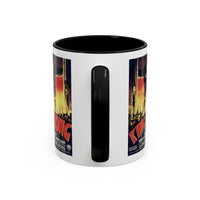 Cult Classic Movie Poster Art Accent Coffee Mug (11, 15oz) - King Kong French 1933 - Mug