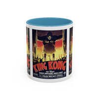 Cult Classic Movie Poster Art Accent Coffee Mug (11, 15oz) - King Kong French 1933 - Mug