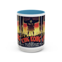 Cult Classic Movie Poster Art Accent Coffee Mug (11, 15oz) - King Kong French 1933 - Mug
