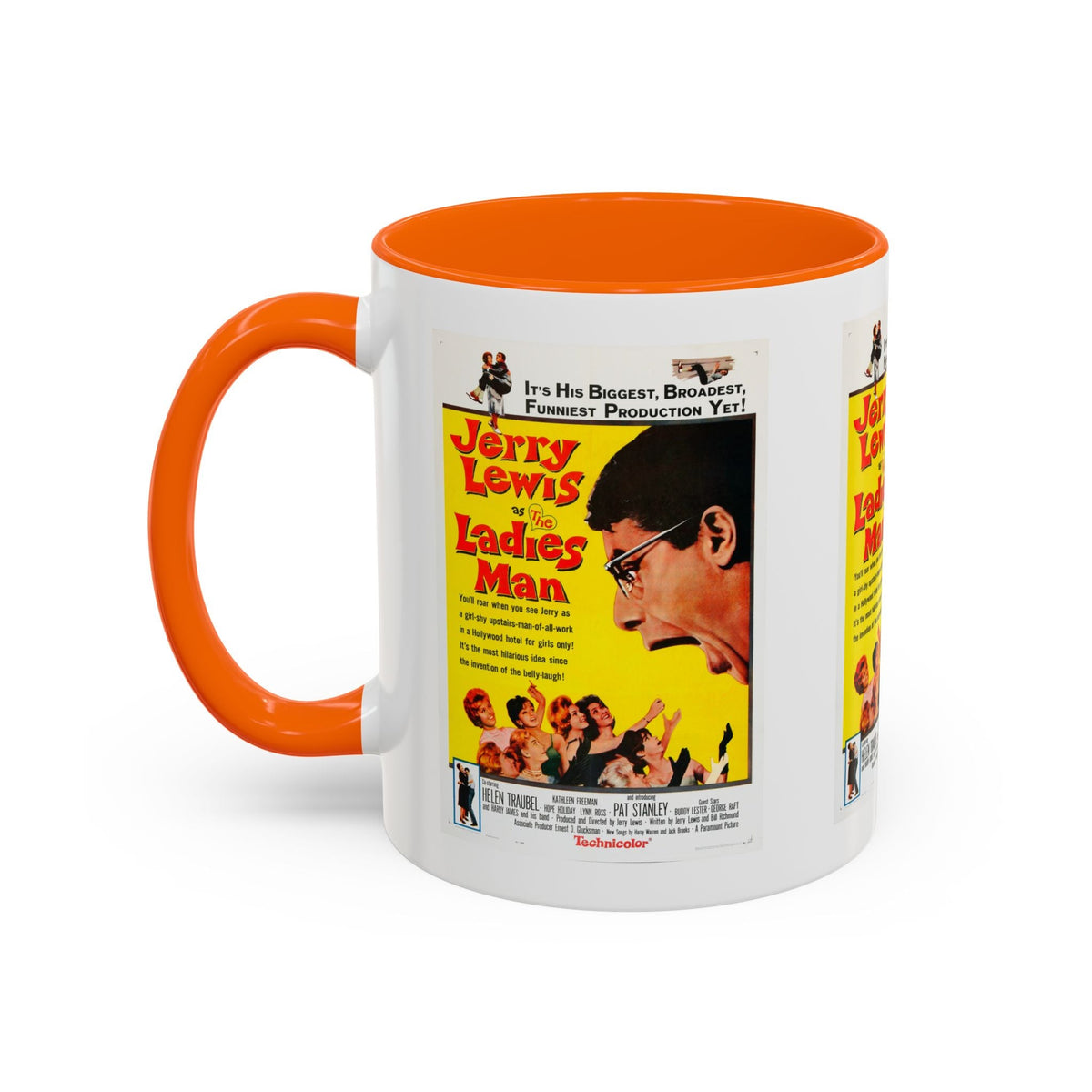 Cult Classic Movie Poster Art Accent Coffee Mug (11, 15oz) - Ladies Man 1961 - Mug