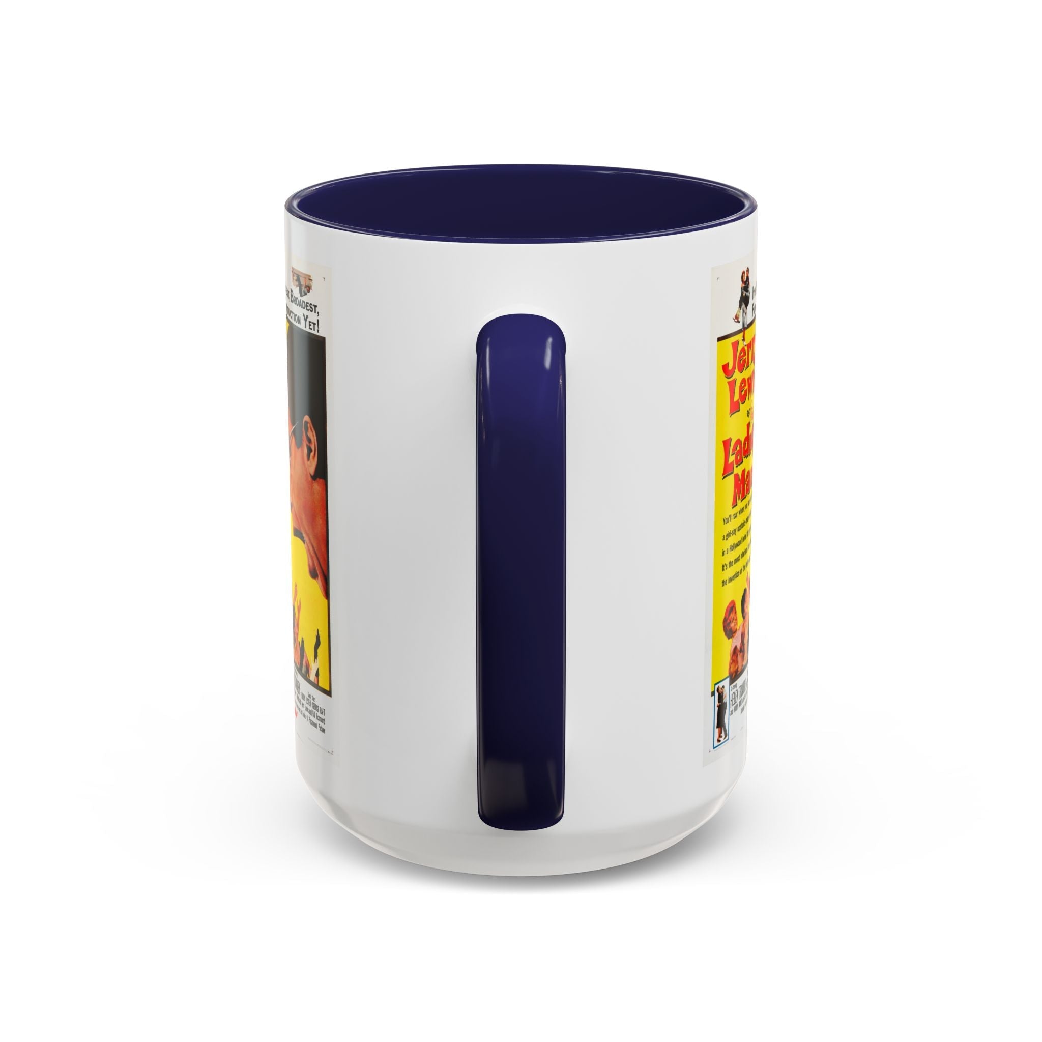 Cult Classic Movie Poster Art Accent Coffee Mug (11, 15oz) - Ladies Man 1961 - POPvault