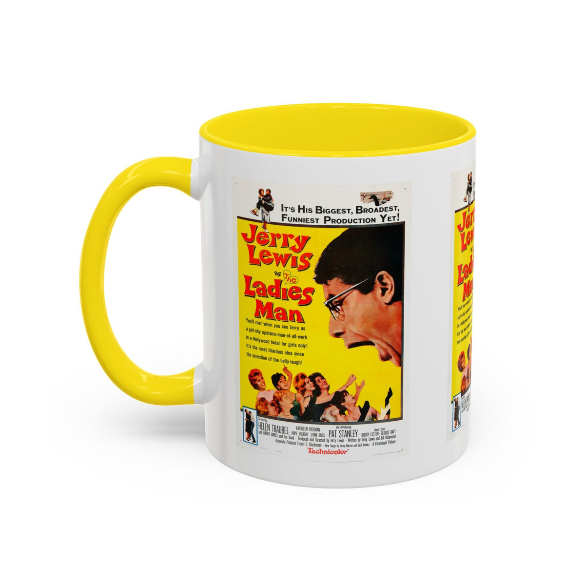 Cult Classic Movie Poster Art Accent Coffee Mug (11, 15oz) - Ladies Man 1961 - Mug