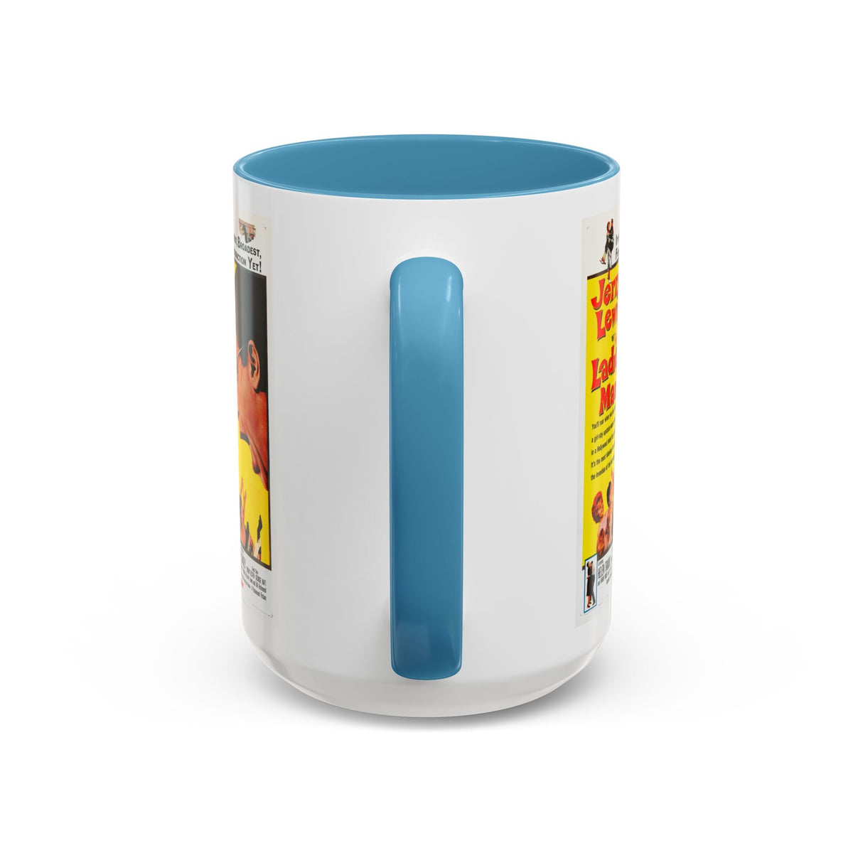 Cult Classic Movie Poster Art Accent Coffee Mug (11, 15oz) - Ladies Man 1961 - Mug