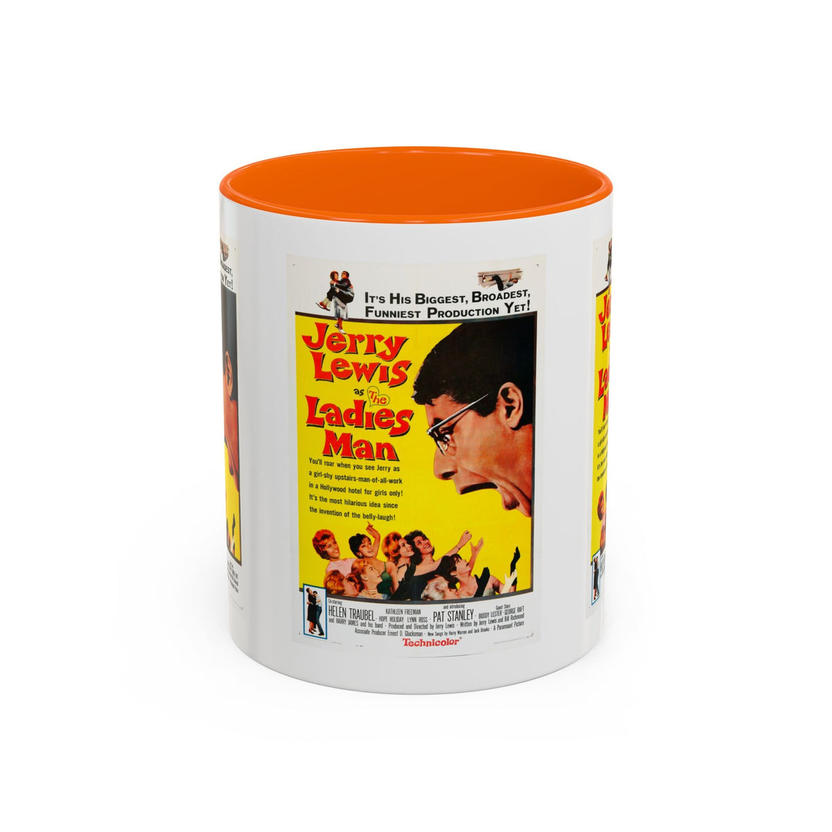 Cult Classic Movie Poster Art Accent Coffee Mug (11, 15oz) - Ladies Man 1961 - Mug