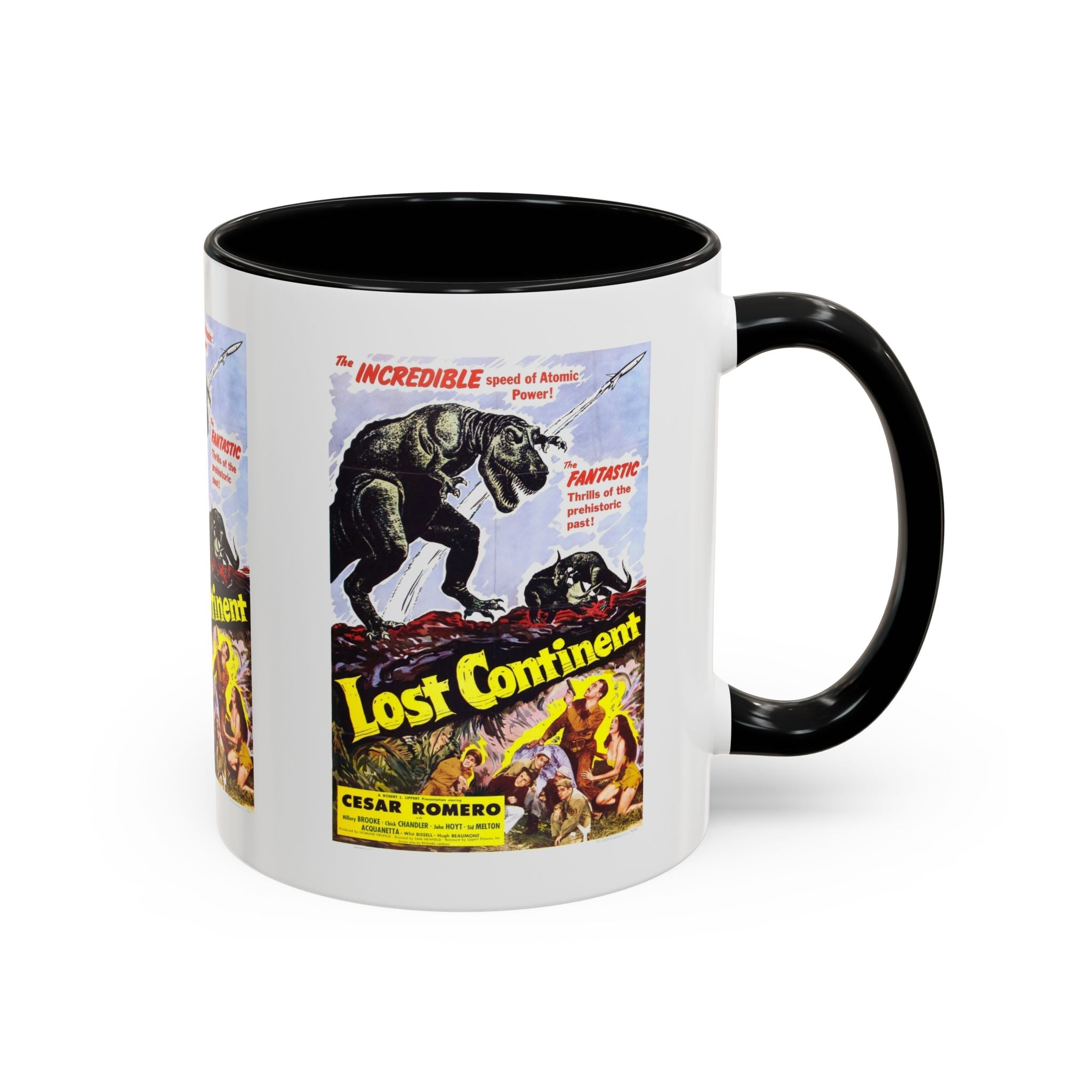 Cult Classic Movie Poster Art Accent Coffee Mug (11, 15oz) - Lost Continent 1951 - POPvault