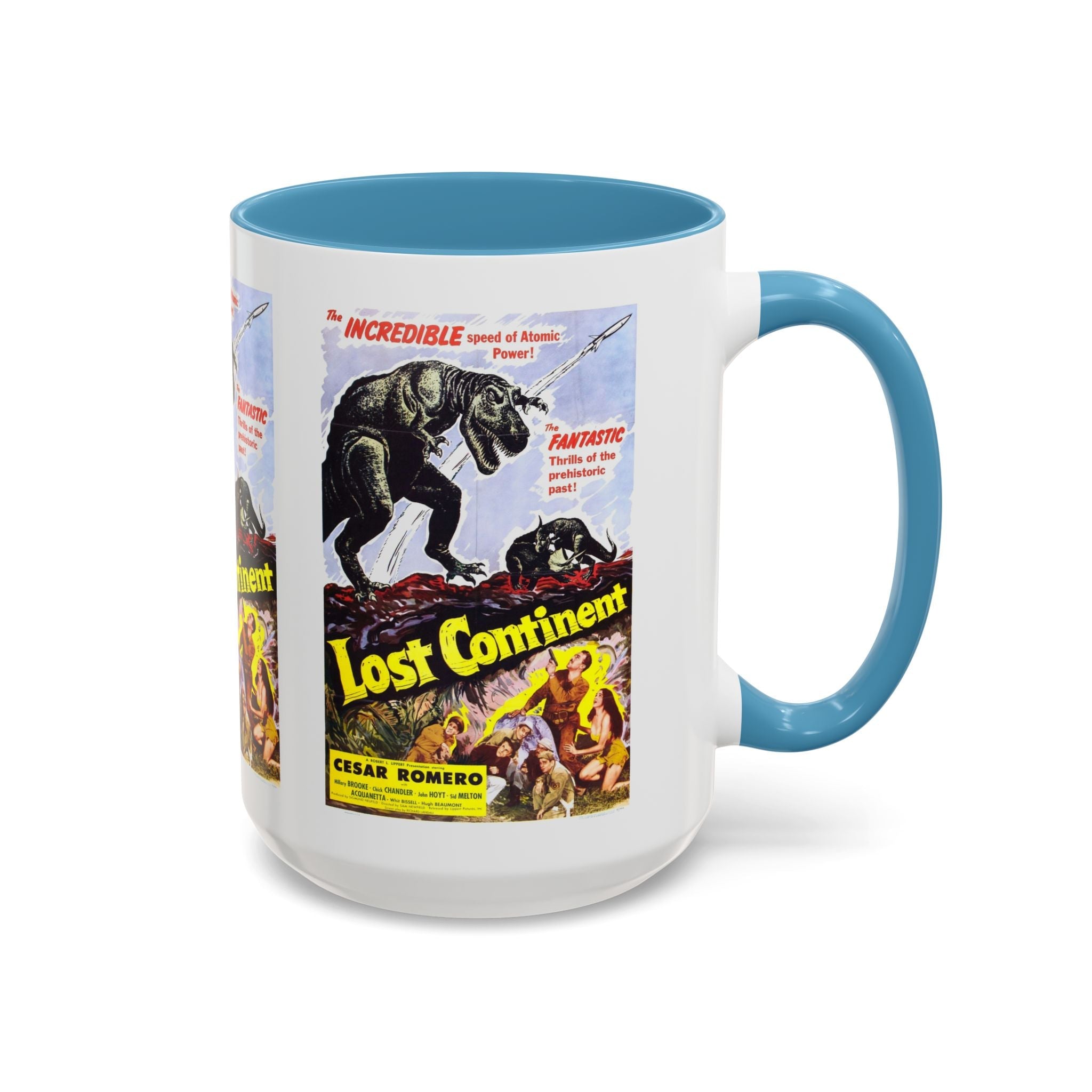 Cult Classic Movie Poster Art Accent Coffee Mug (11, 15oz) - Lost Continent 1951 - POPvault