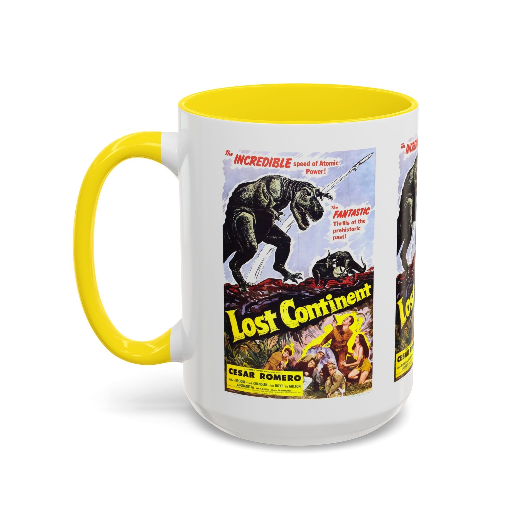 Cult Classic Movie Poster Art Accent Coffee Mug (11, 15oz) - Lost Continent 1951 - POPvault