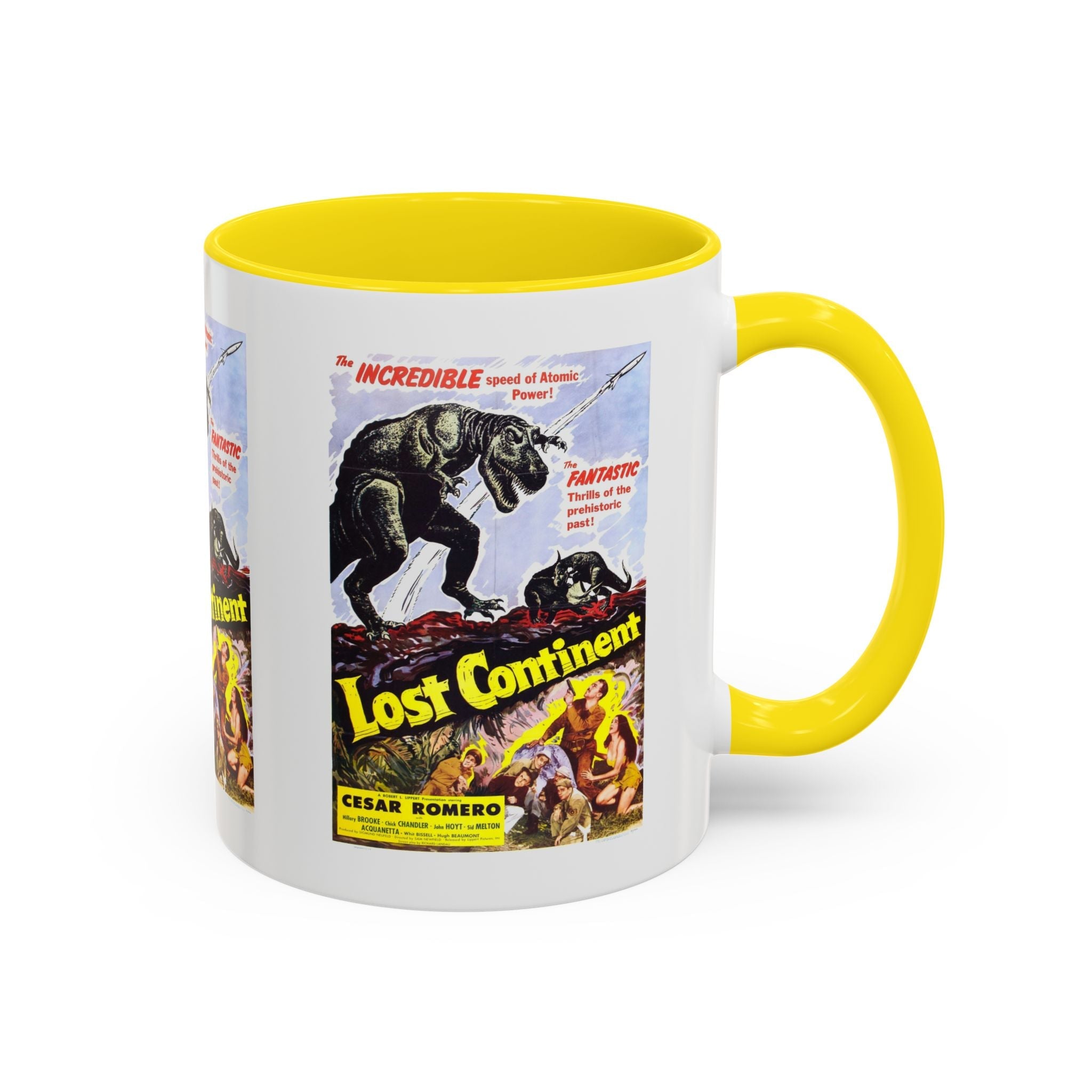 Cult Classic Movie Poster Art Accent Coffee Mug (11, 15oz) - Lost Continent 1951 - POPvault