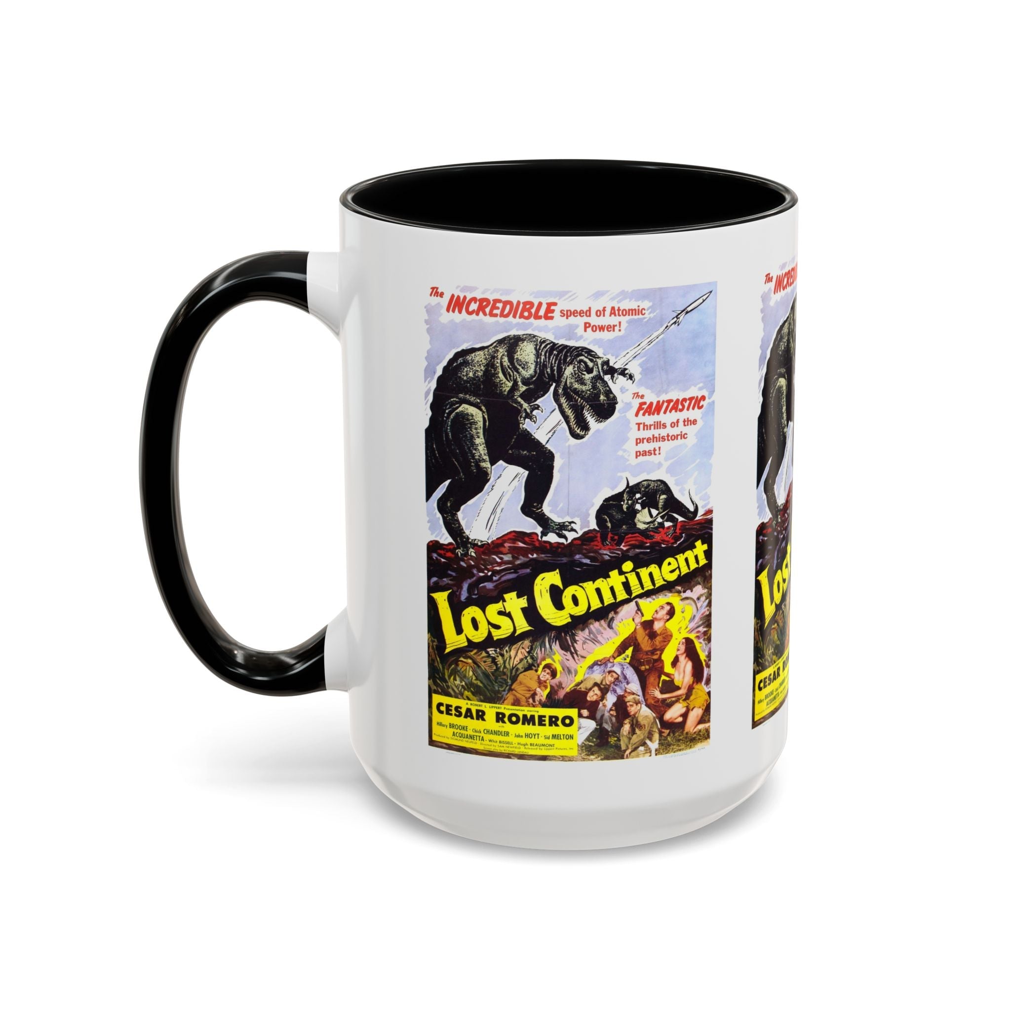 Cult Classic Movie Poster Art Accent Coffee Mug (11, 15oz) - Lost Continent 1951 - POPvault