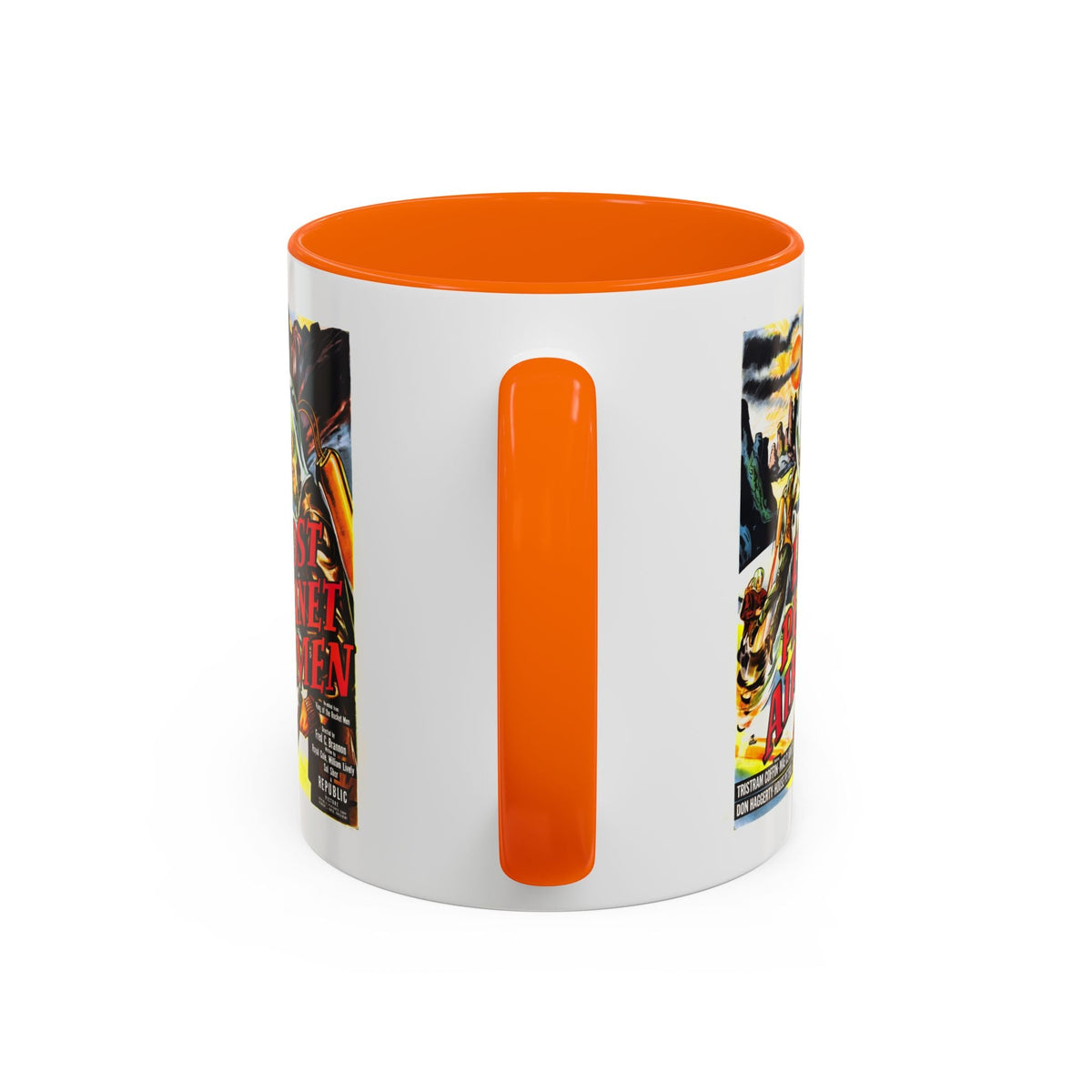 Cult Classic Movie Poster Art Accent Coffee Mug (11, 15oz) - Lost Planet Airmen 1951 - Mug