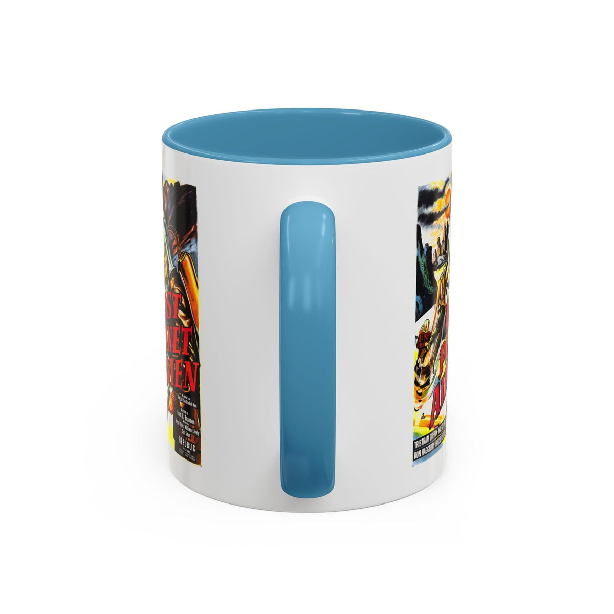 Cult Classic Movie Poster Art Accent Coffee Mug (11, 15oz) - Lost Planet Airmen 1951 - Mug